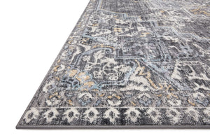 Cassandra Csn-02 Charcoal/Gold Rug - Baconco