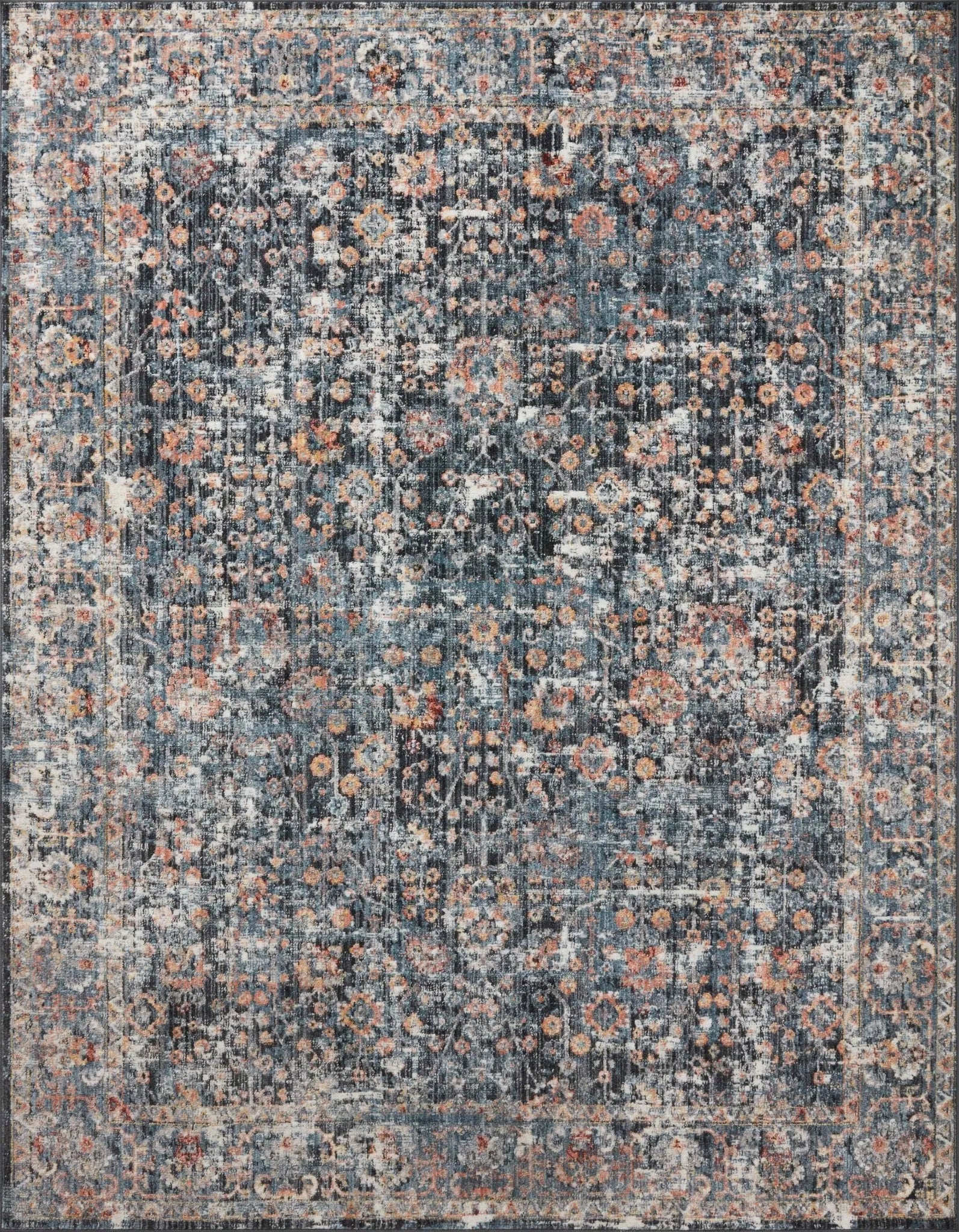 Cassandra Csn-05 Blue/Multi Rug - Baconco