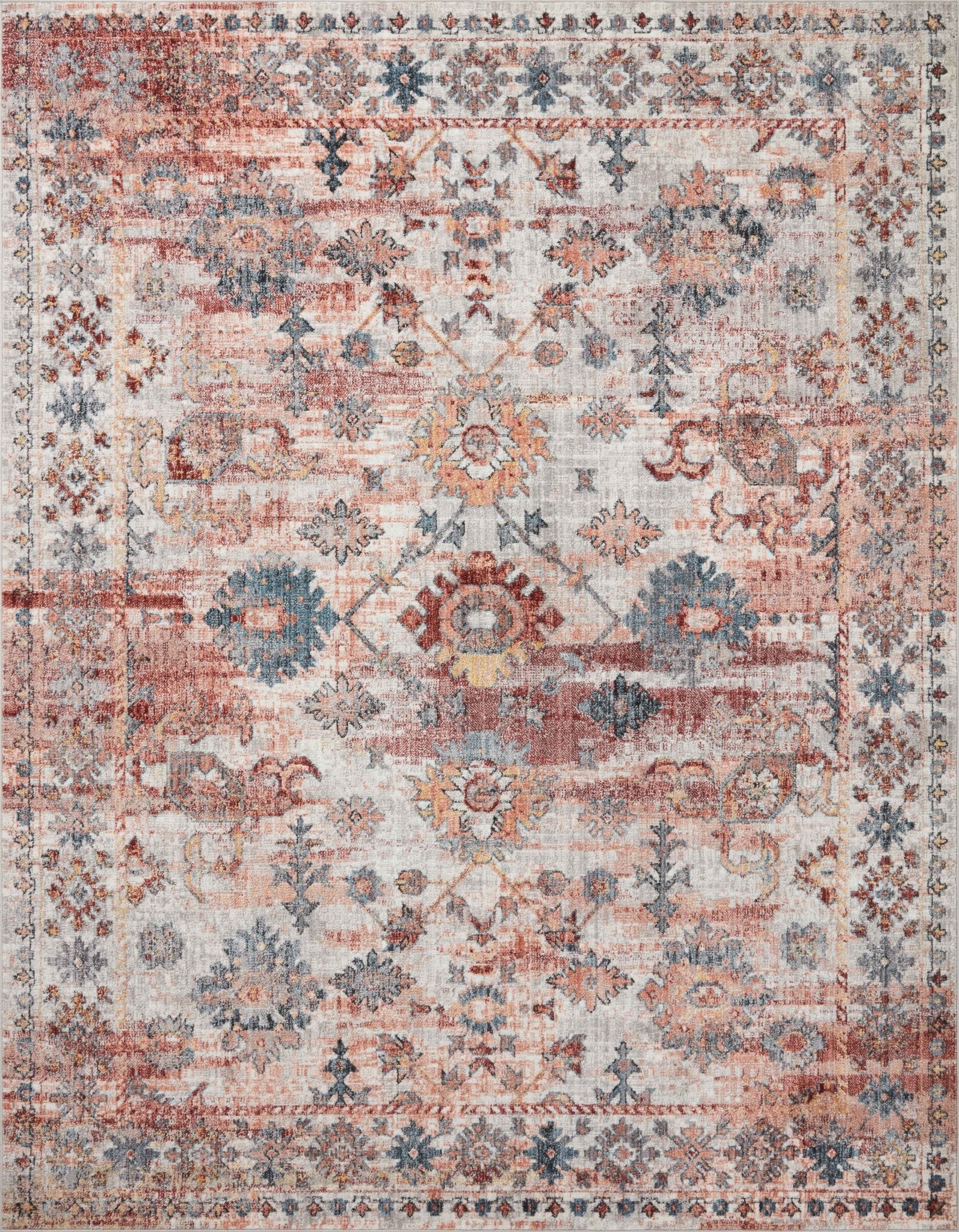 Cassandra Csn-06 Rust/Multi Rug - Baconco