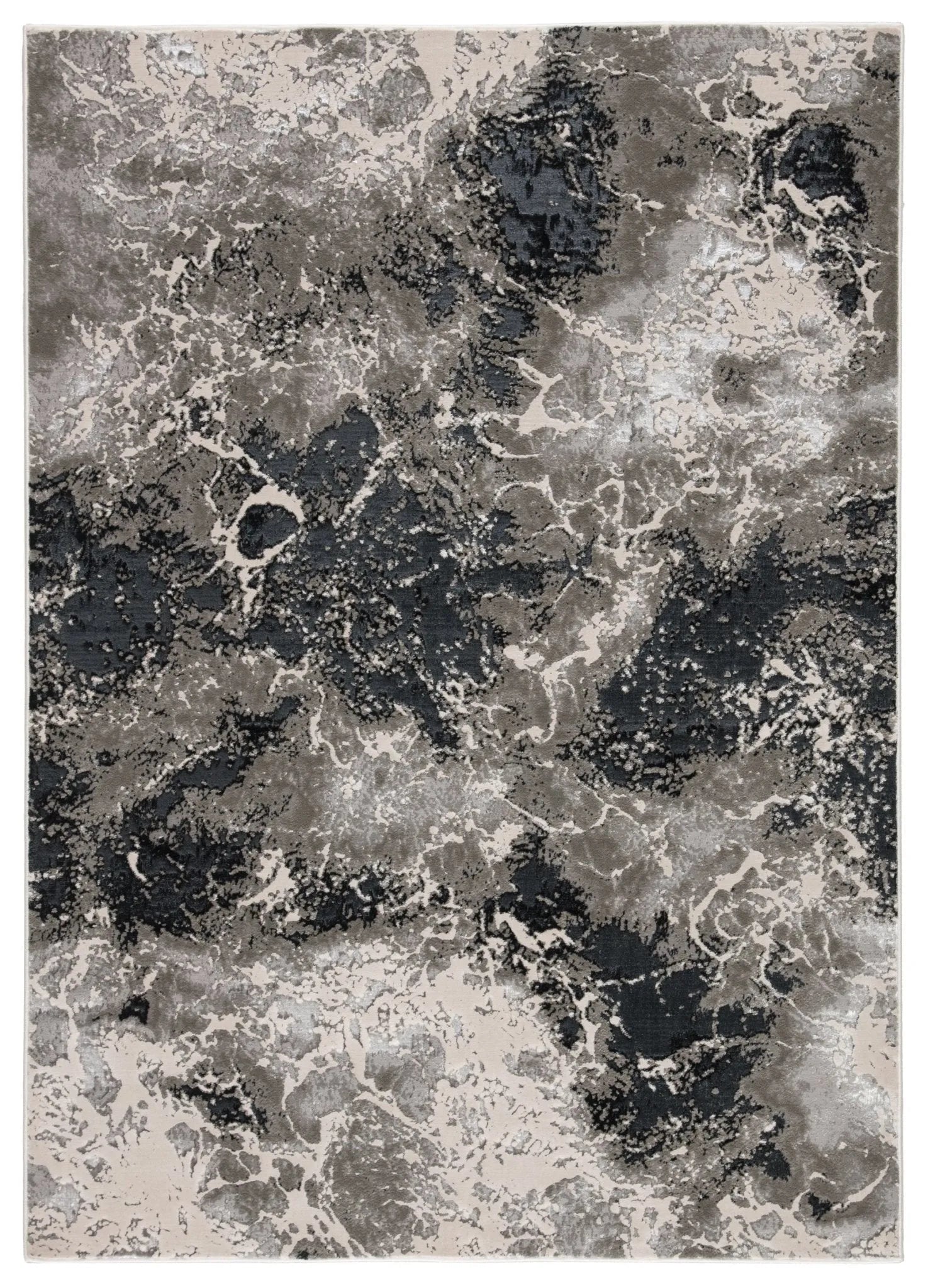 Catalyst Cty01 Fen Black/Gray Rug - Baconco