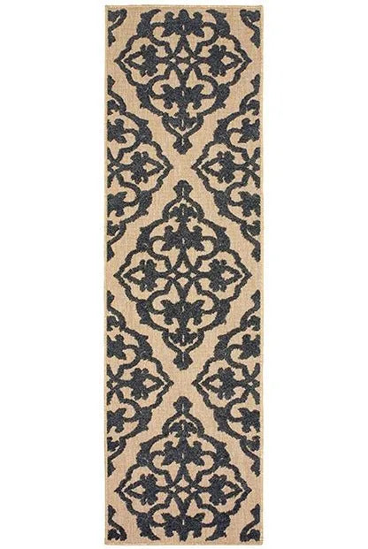 Cayman 1b Sand/ Charcoal Rug - Baconco