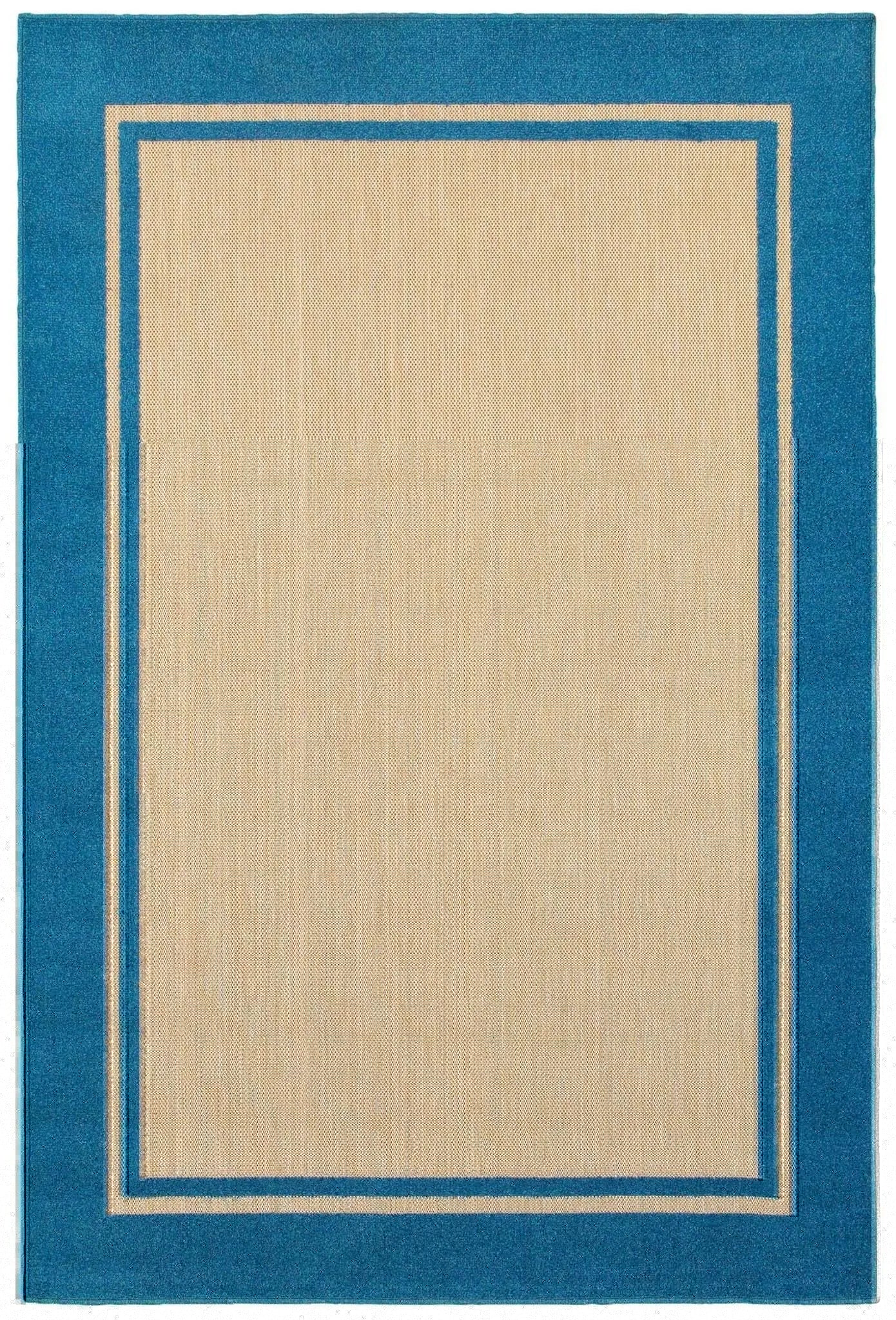 Cayman 5594b Sand/ Blue Rug - Baconco