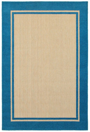 Cayman 5594b Sand/ Blue Rug - Baconco