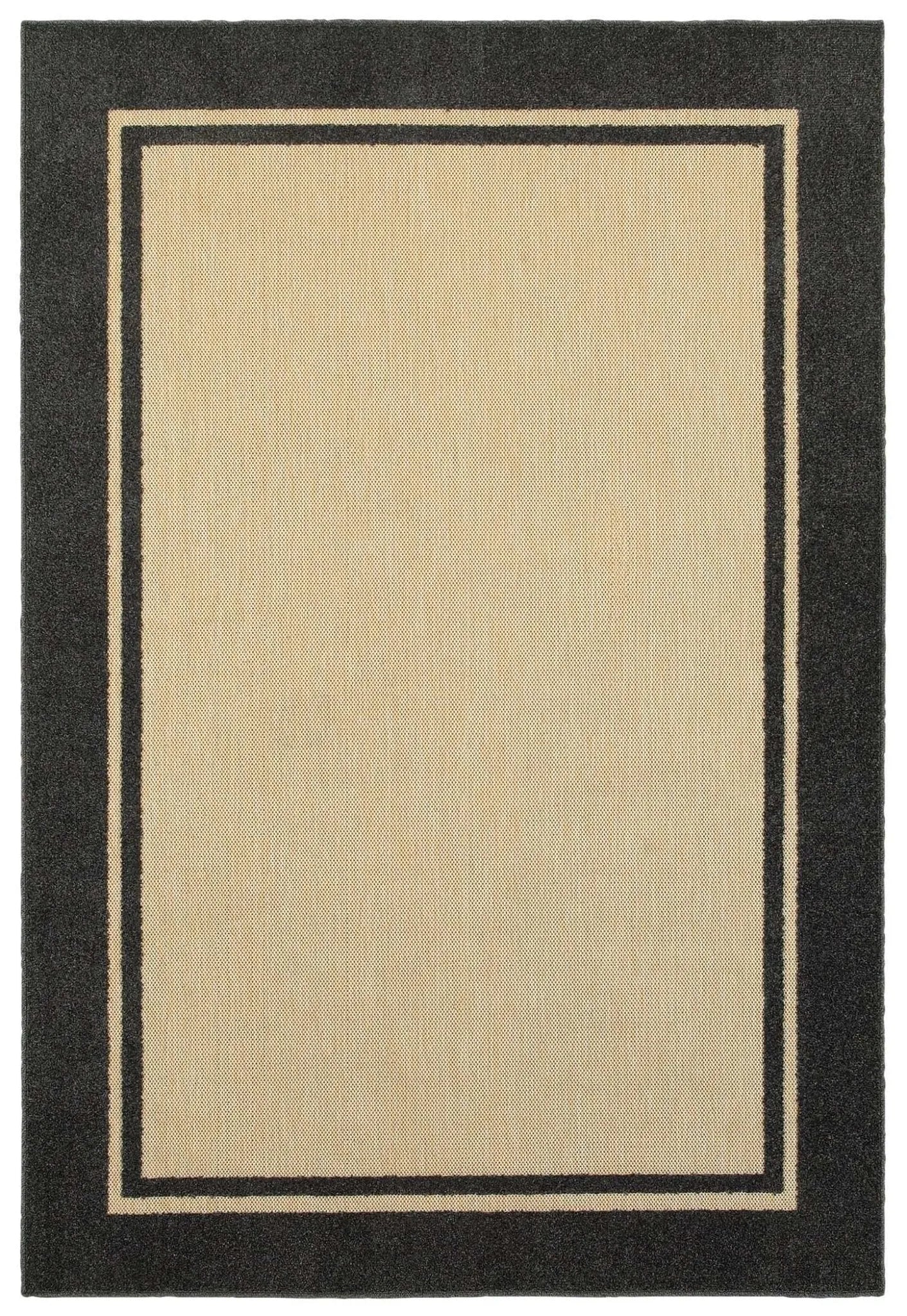 Cayman 5594k Sand/ Charcoal Rug - Baconco