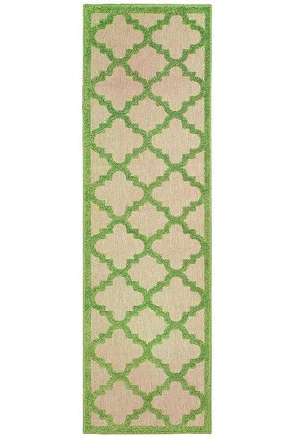 Cayman 660f Sand/ Green Rug - Baconco