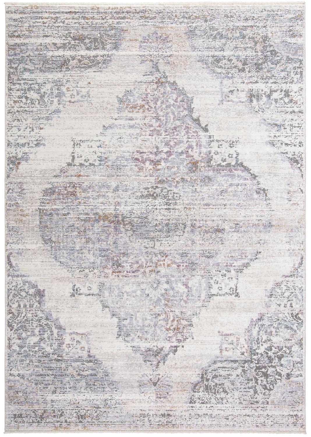 Cecily 3581F Ivory/Gray Rug - Baconco