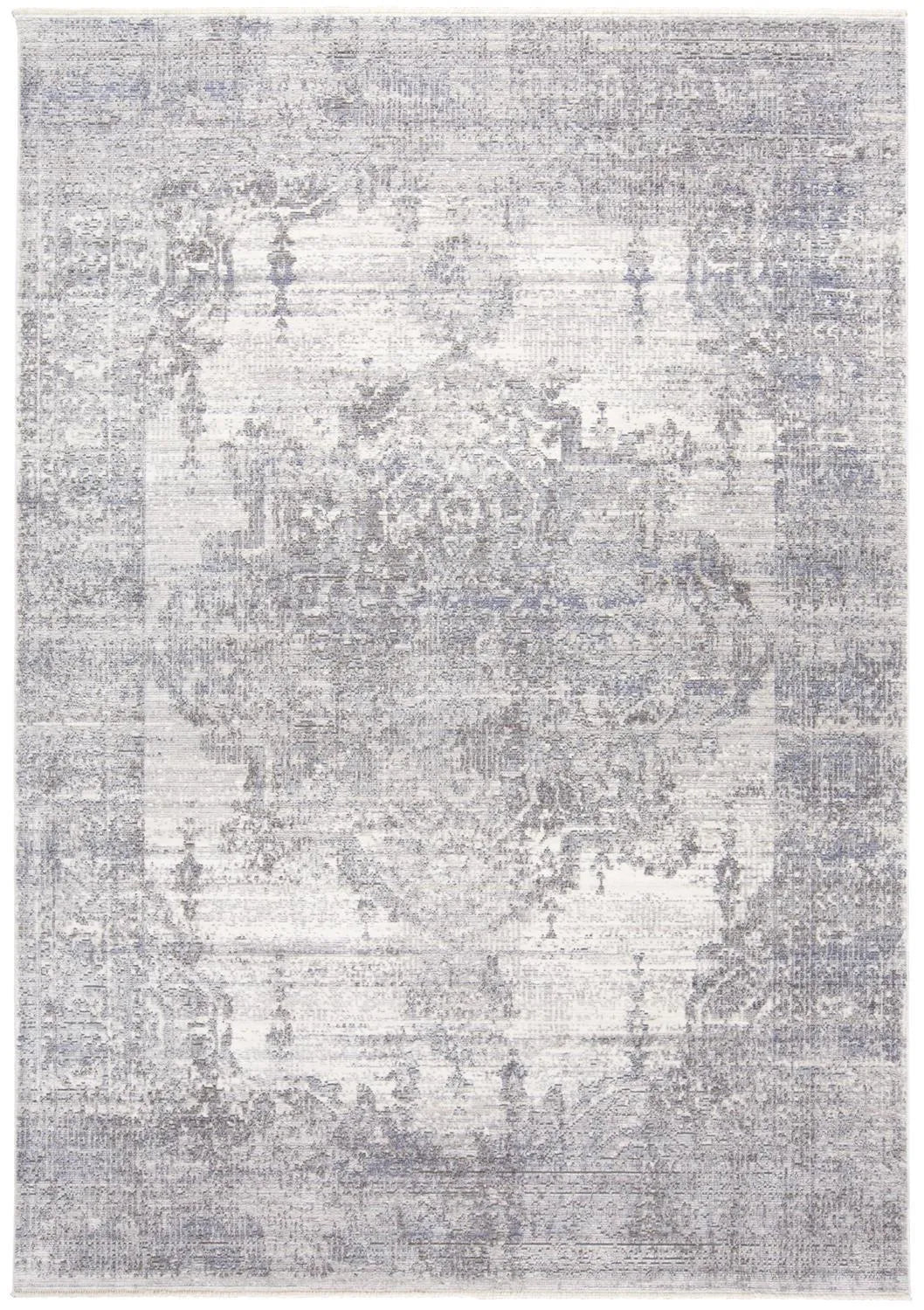 Cecily 3586F Gray/Blue Rug - Baconco