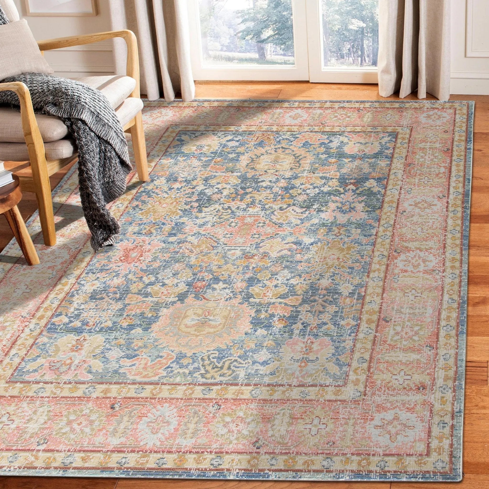 Century CEN-15 Blue Rug - Baconco