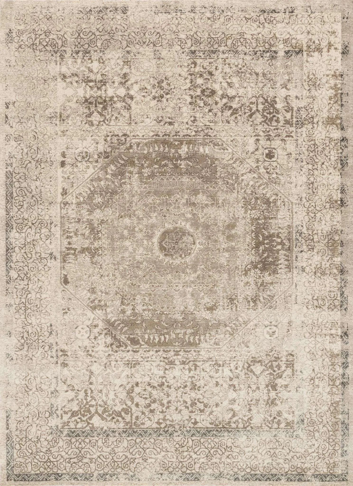 Century CQ 01 Taupe / Sand Rug - Baconco