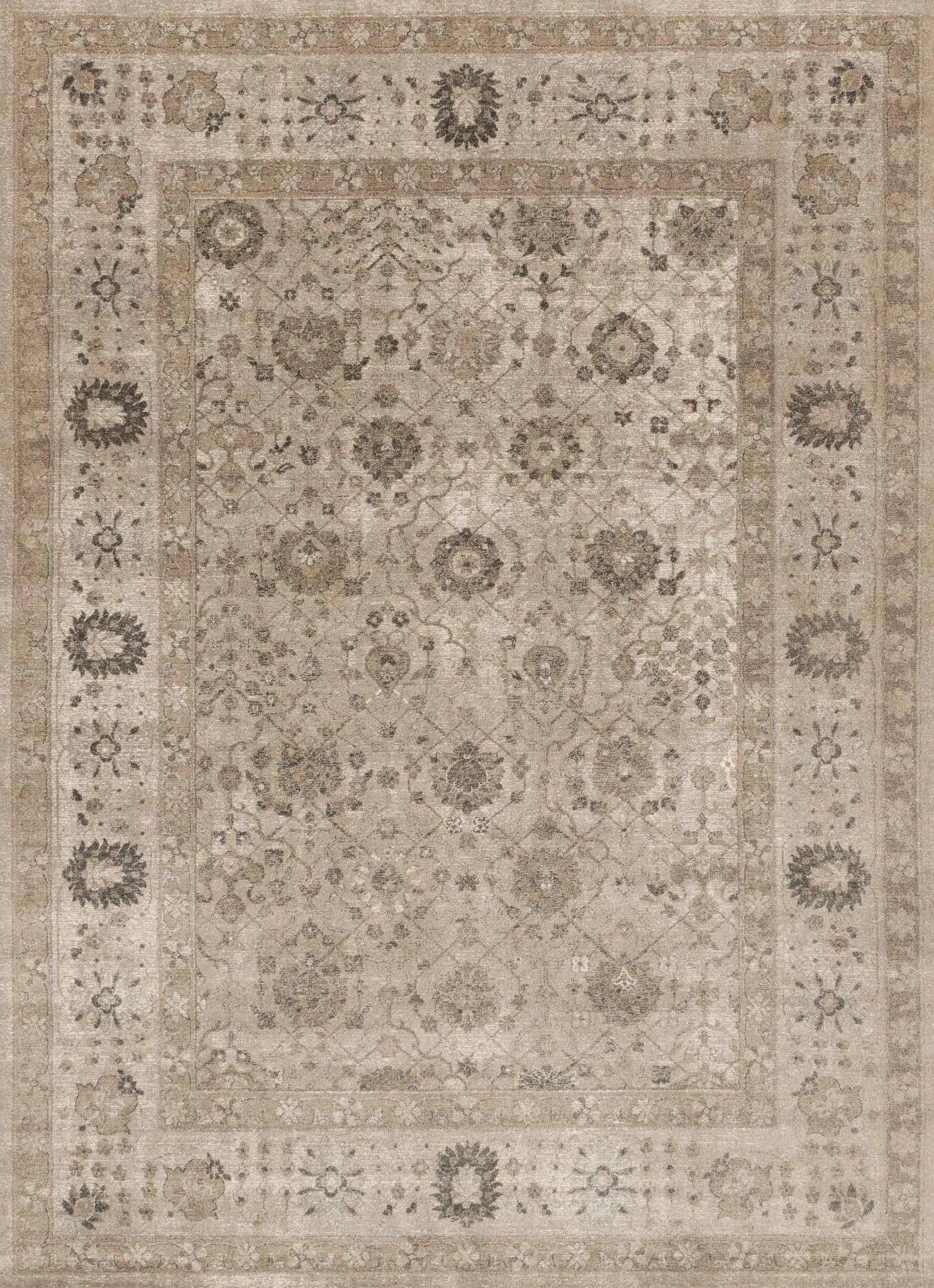 Century CQ 02 Taupe / Taupe Rug - Baconco