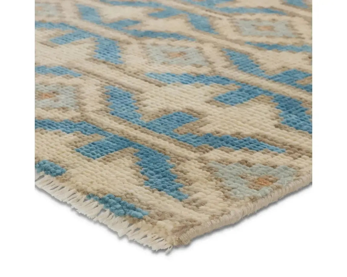 Cera CRA05 Beige/Blue Rug - Baconco