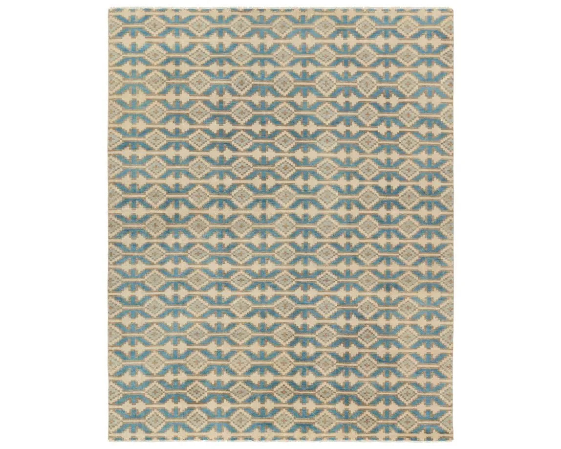 Cera CRA05 Beige/Blue Rug - Baconco