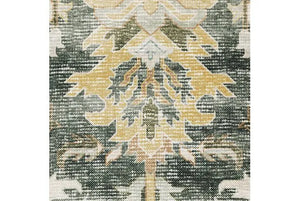 Charleston CHA09 Green Rug - Baconco