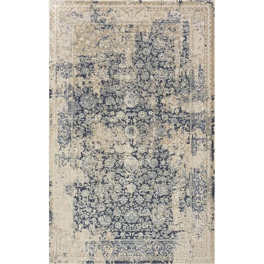 Cheshire 82122BLE Blue/Beige Rug - Baconco