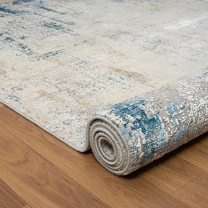 Cheshire 82316BGR Blue/Grey Rug - Baconco