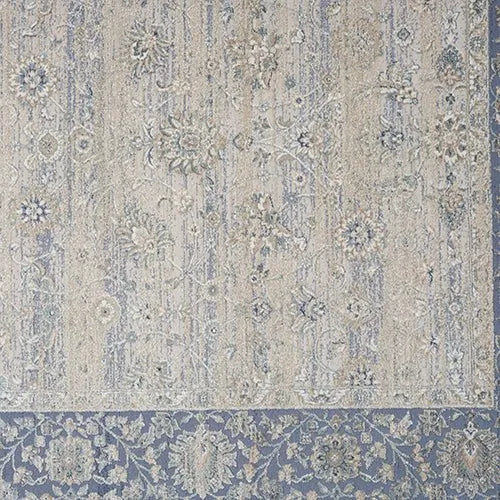 Cheshire 82406BLE Blue/Beige Rug - Baconco