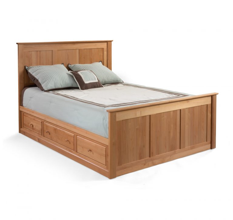 Chest Bed - Low Storage & Tall Footboard - Baconco