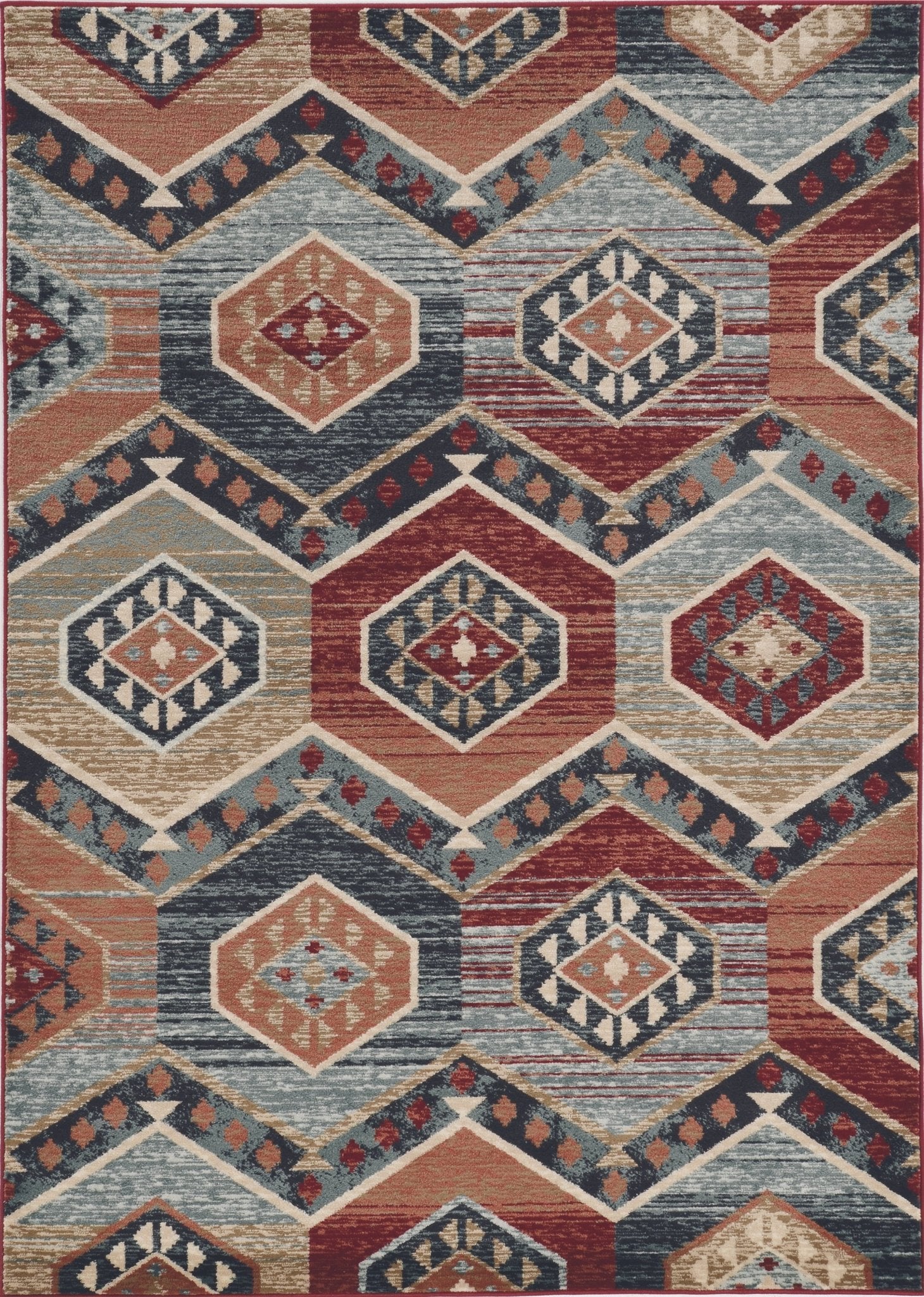 Chester 5630 Artisan Red Rug - Baconco