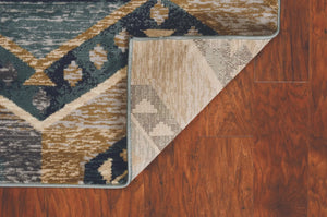 Chester 5637 Woodlands Seafoam Rug - Baconco