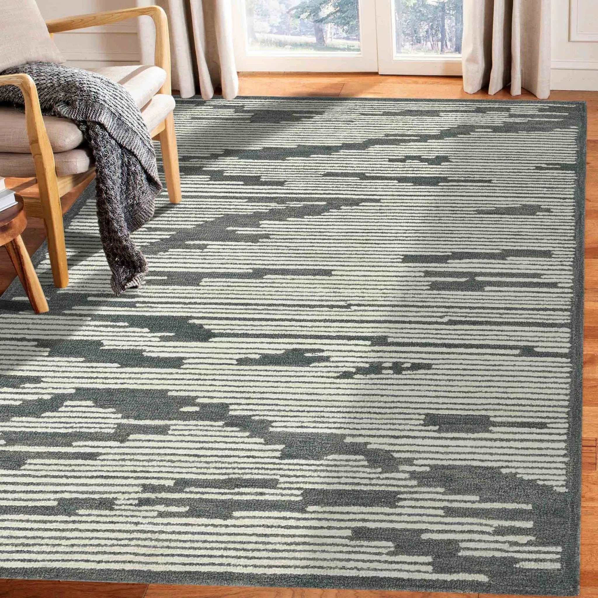 Chicago CHI-5 Dark Grey Rug - Baconco