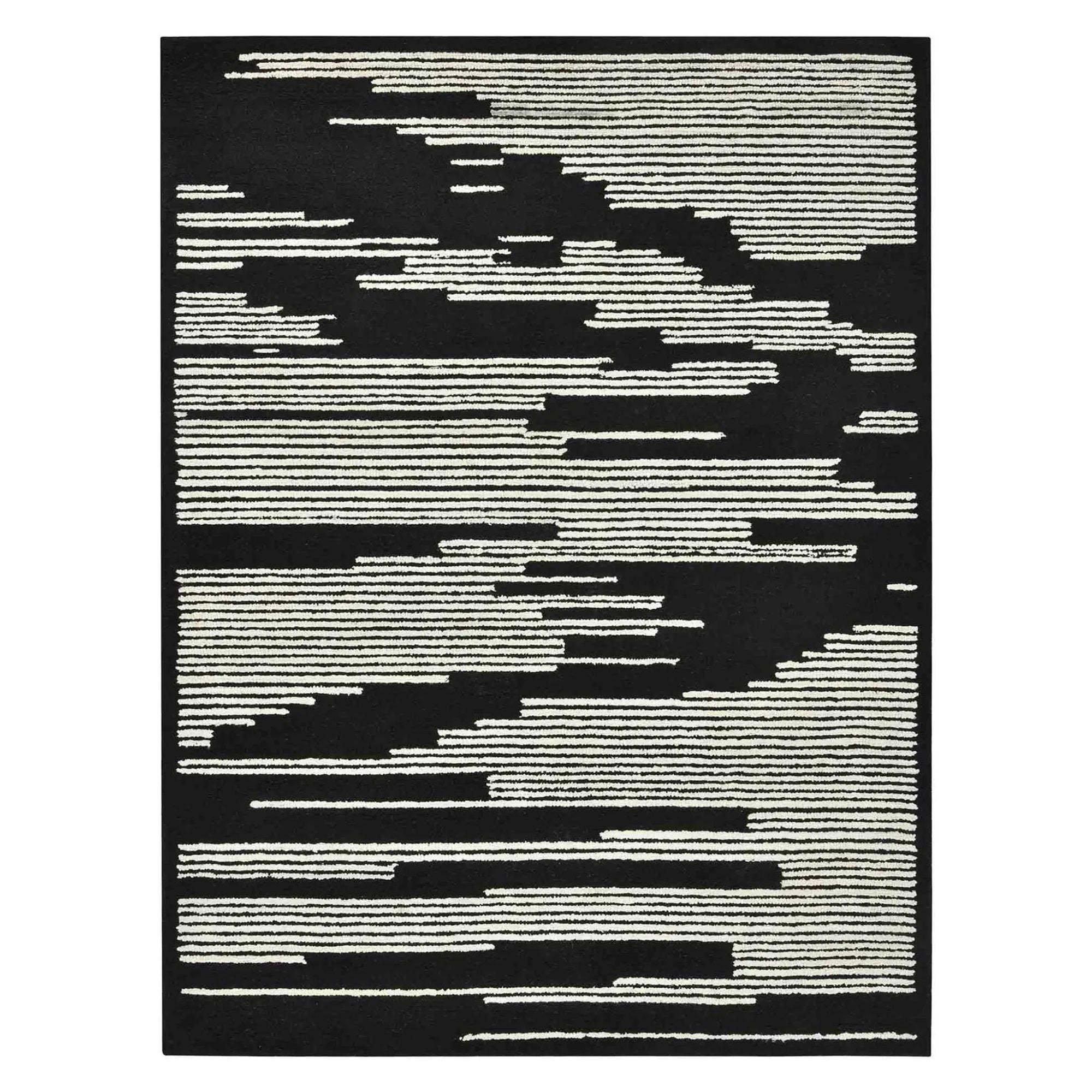 Chicago CHI-6 Ebony Rug - Baconco