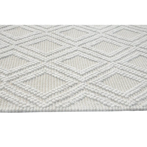 Chloe 7720 Ivory/Natural Diamond Rug - Baconco