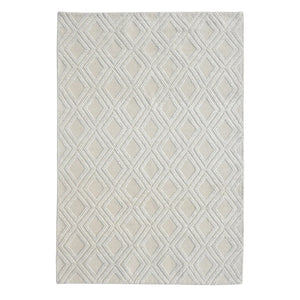 Chloe 7720 Ivory/Natural Diamond Rug - Baconco