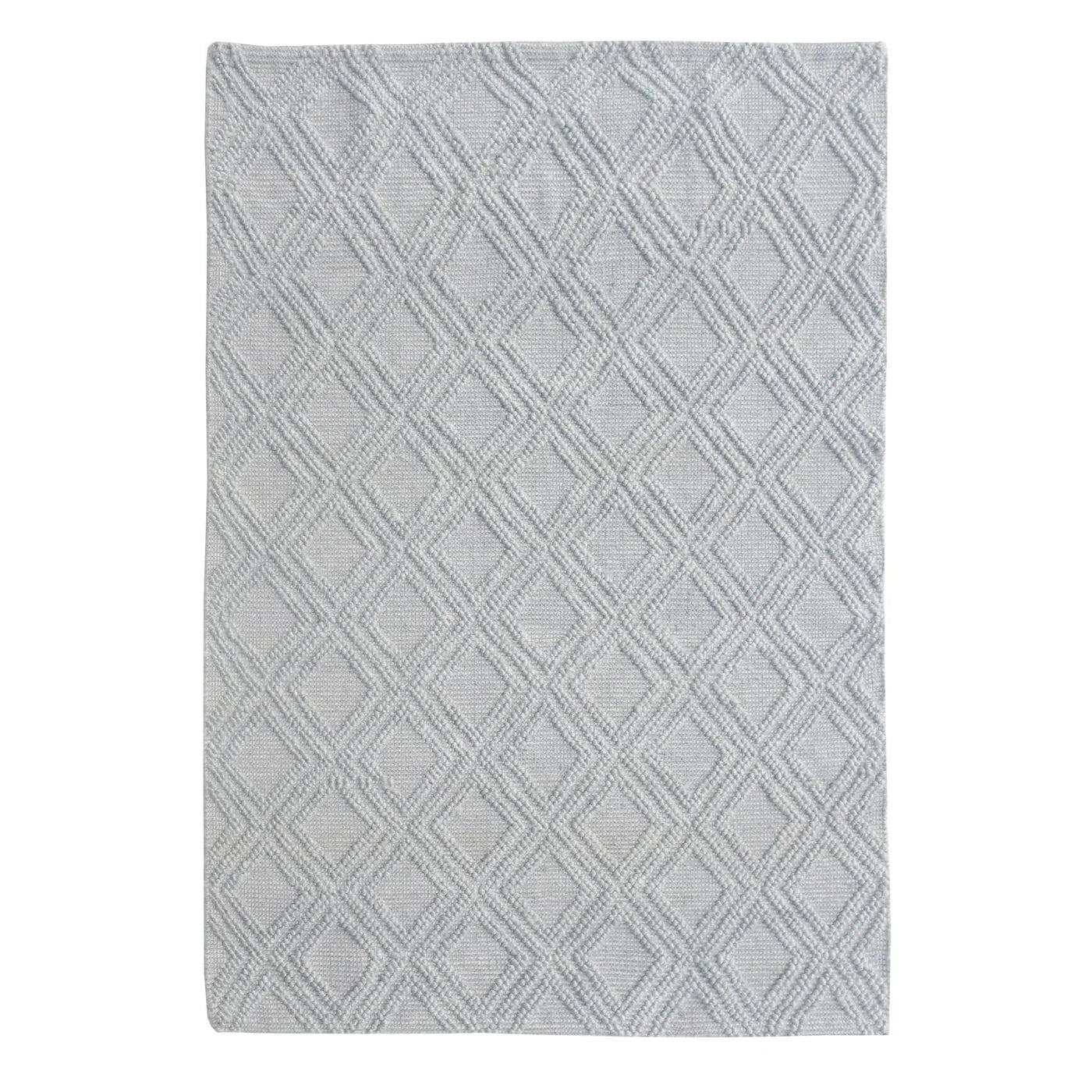 Chloe 7721 Grey Diamond Rug - Baconco