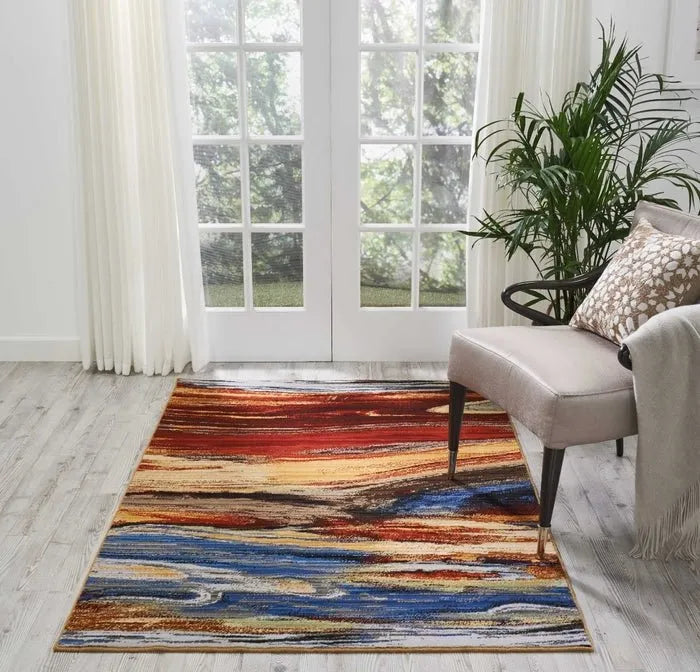 Chroma CRM04 Lava Flow Rug - Baconco