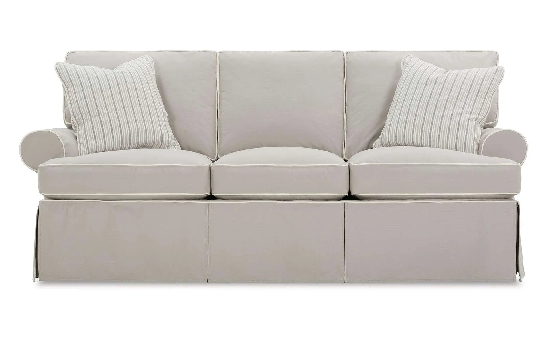 Cindy Custom Slipcovered Sofa - Baconco