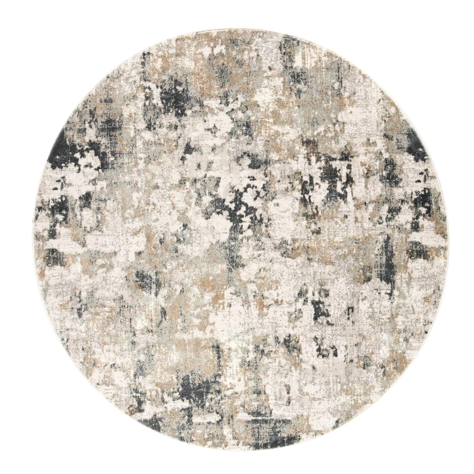 Cirque CIQ01 Lynne White / Gray Rug - Baconco