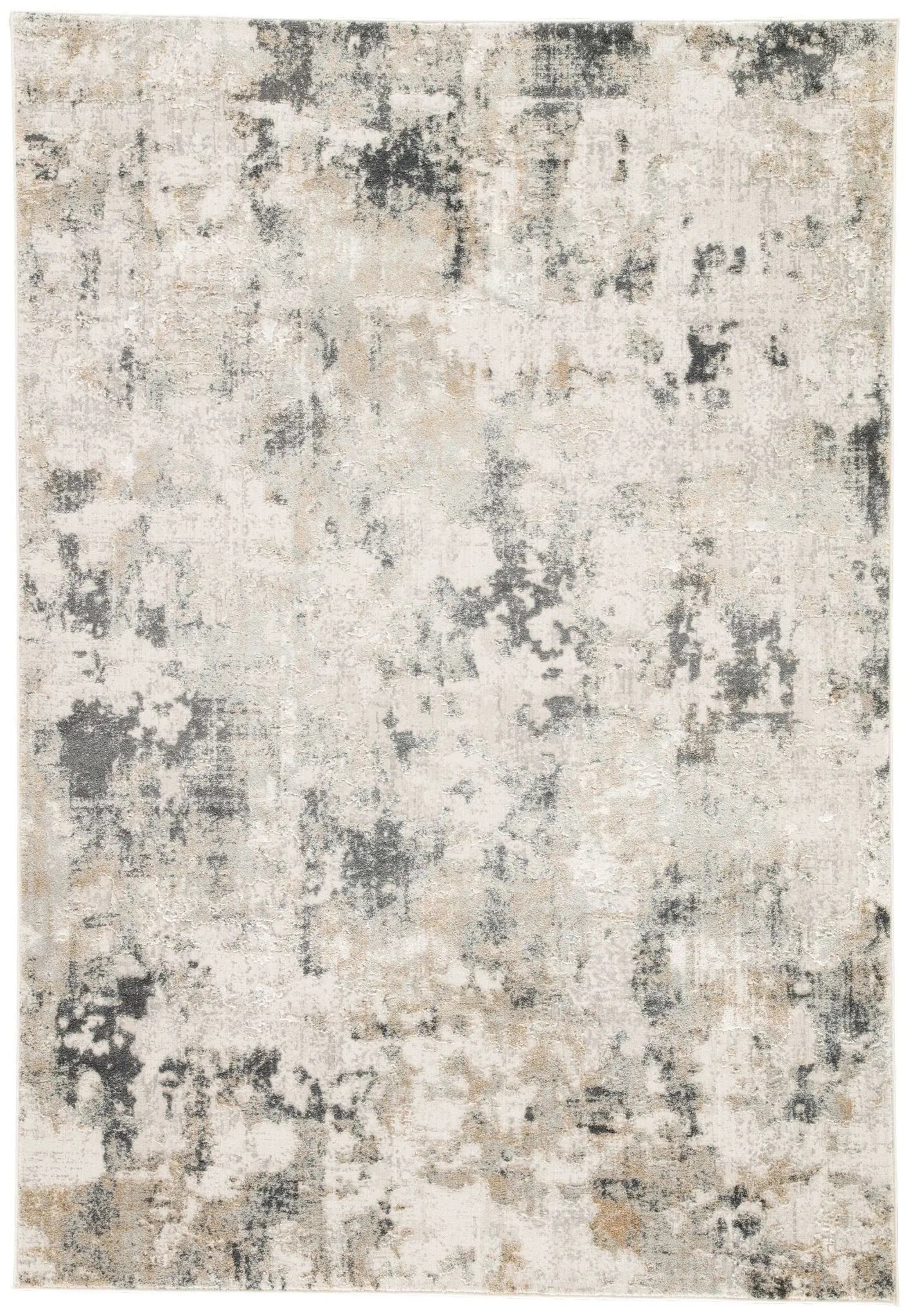 Cirque CIQ01 Lynne White / Gray Rug - Baconco