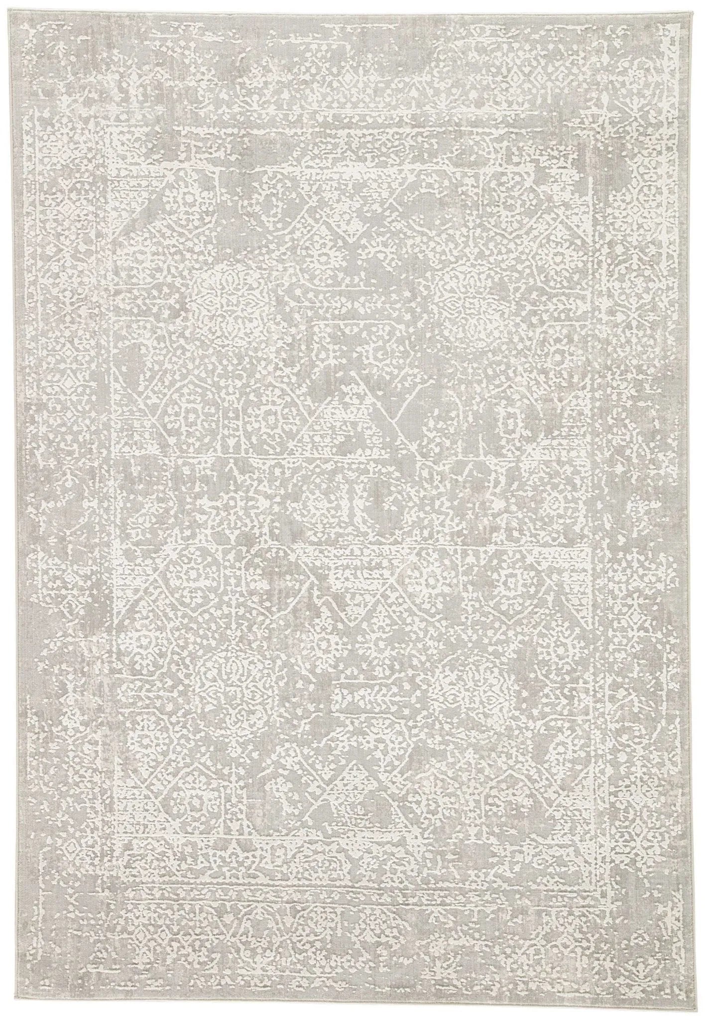 Cirque CIQ04 Lianna Gray / White Rug - Baconco