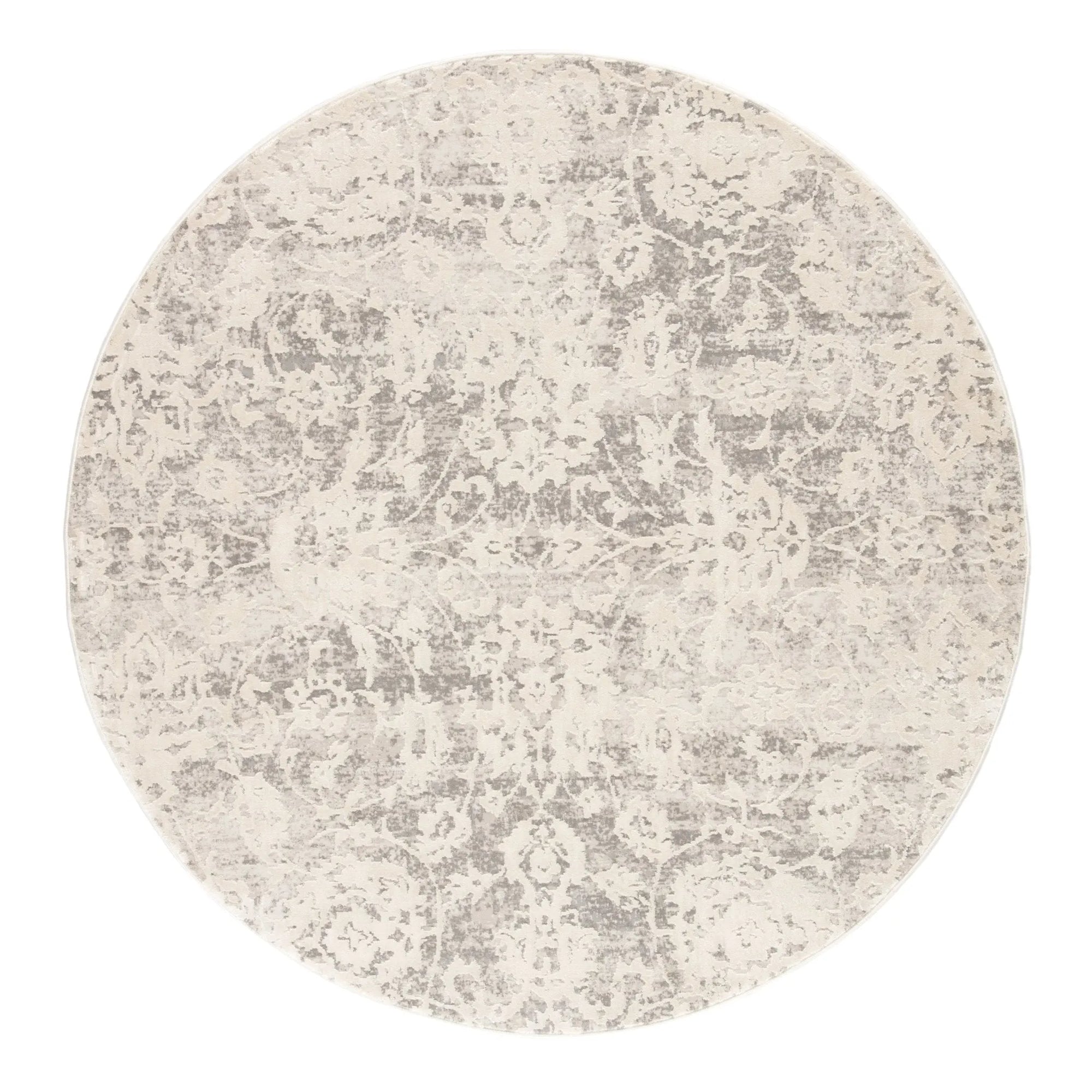 Cirque CIQ10 Alonsa Gray / White Rug - Baconco