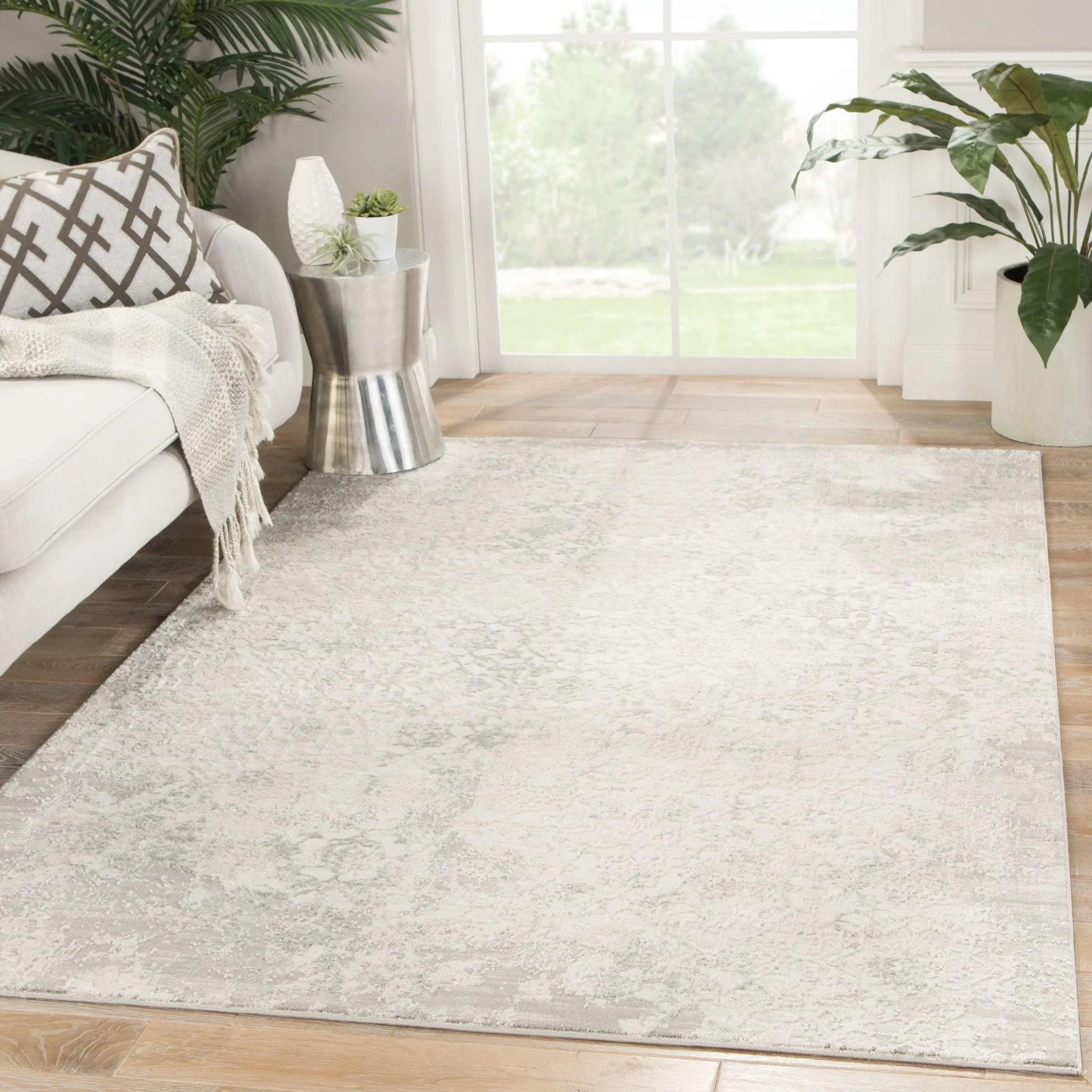 Cirque CIQ18 Siena Elephant Skin/Silver Birch Rug - Baconco