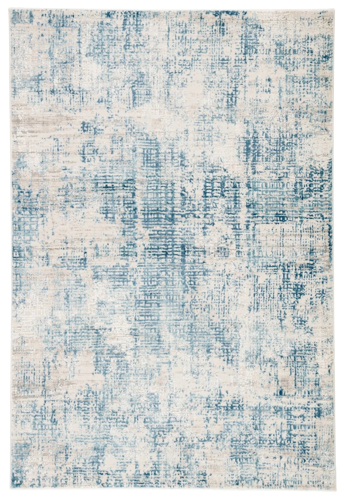 Cirque CIQ21 Eero Silver Birch/Smoke Blue Rug - Baconco