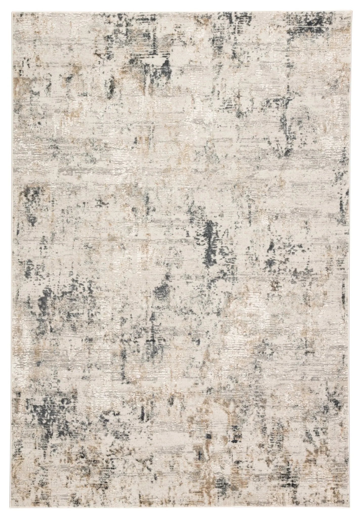 Cirque CIQ29 Cassia Gray/Gold Rug - Baconco