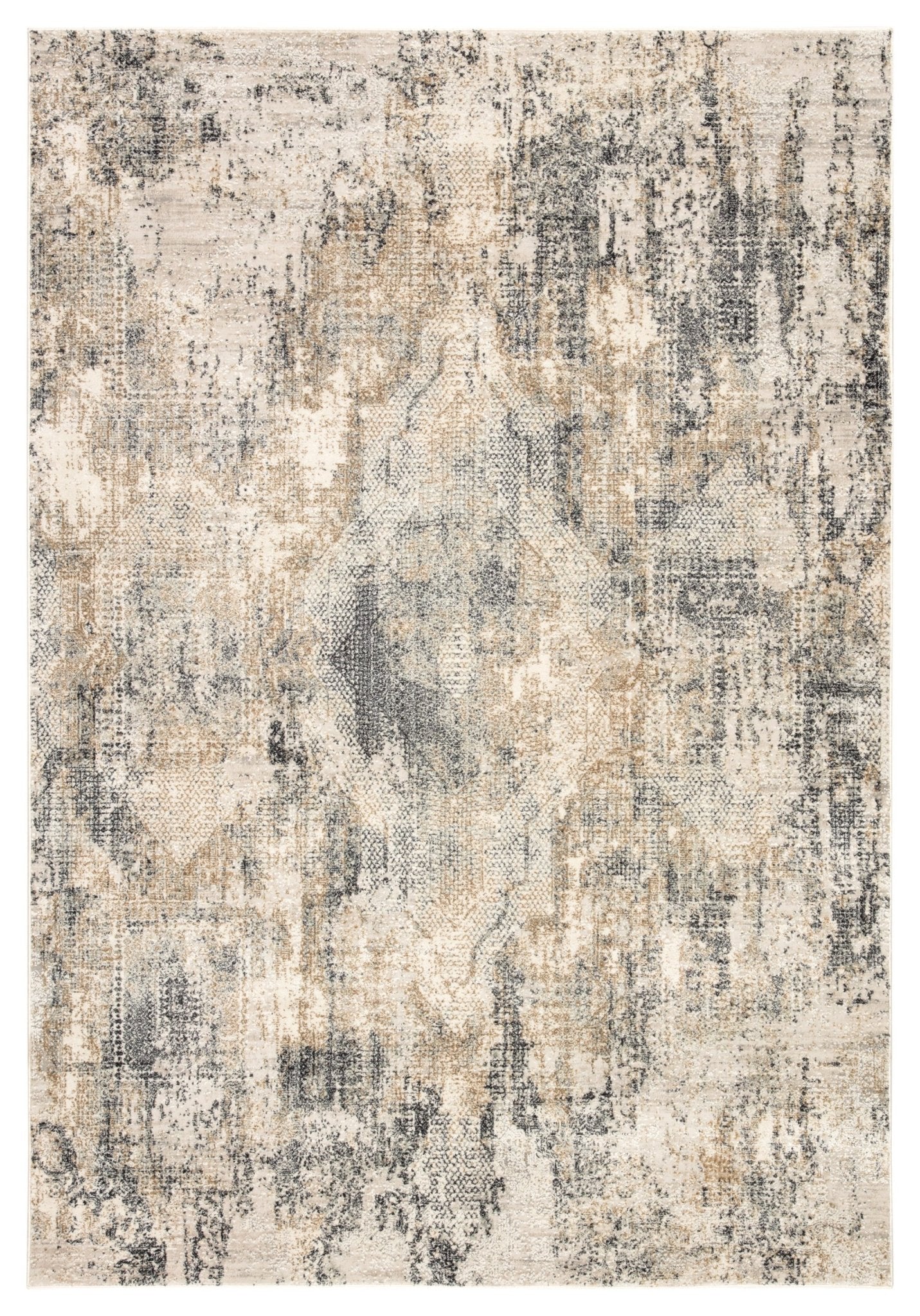 Cirque CIQ34 Ramsey Gray/Gold Rug - Baconco