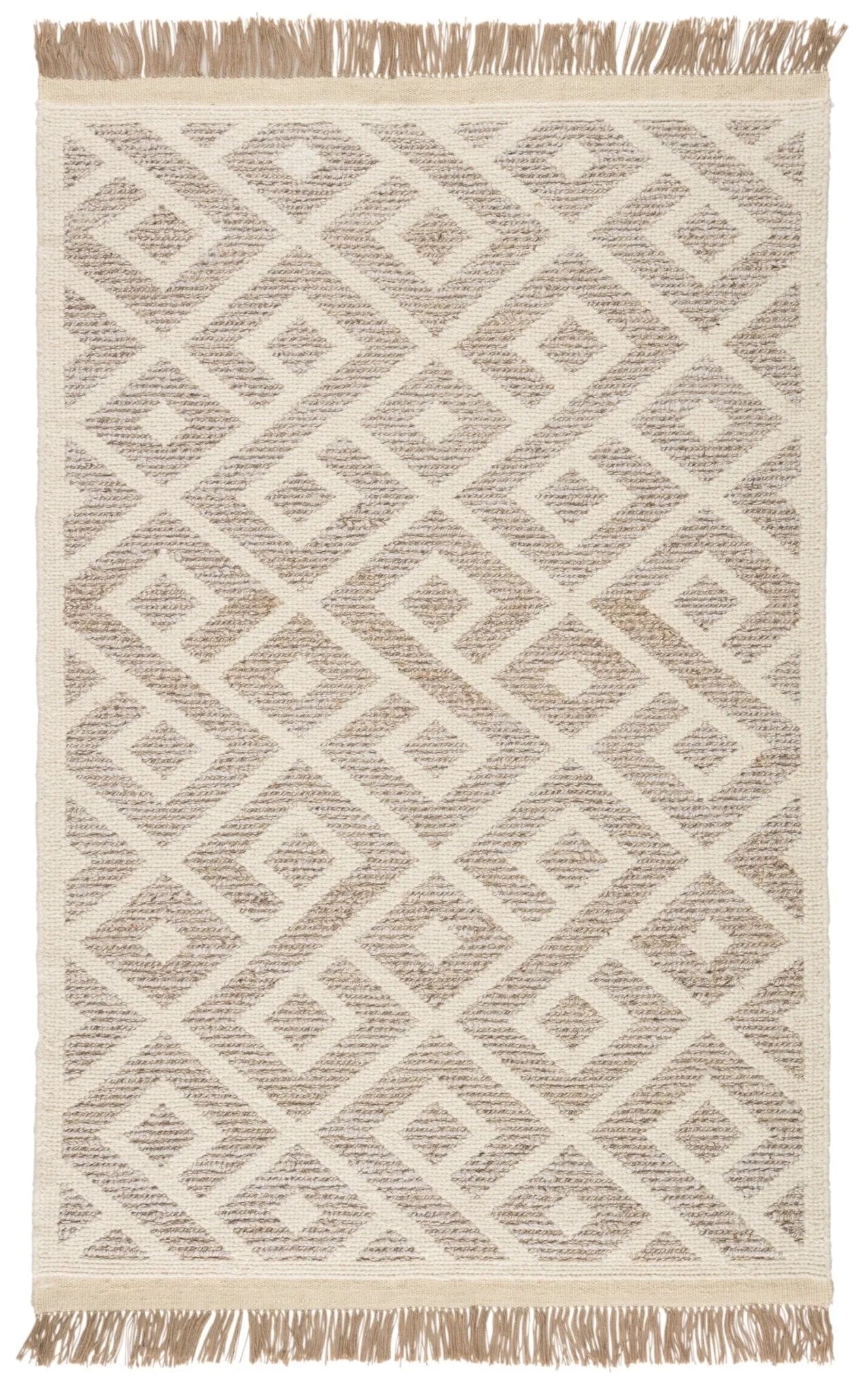 Citadel Ctd01 Rigel Cream/Taupe Rug - Baconco