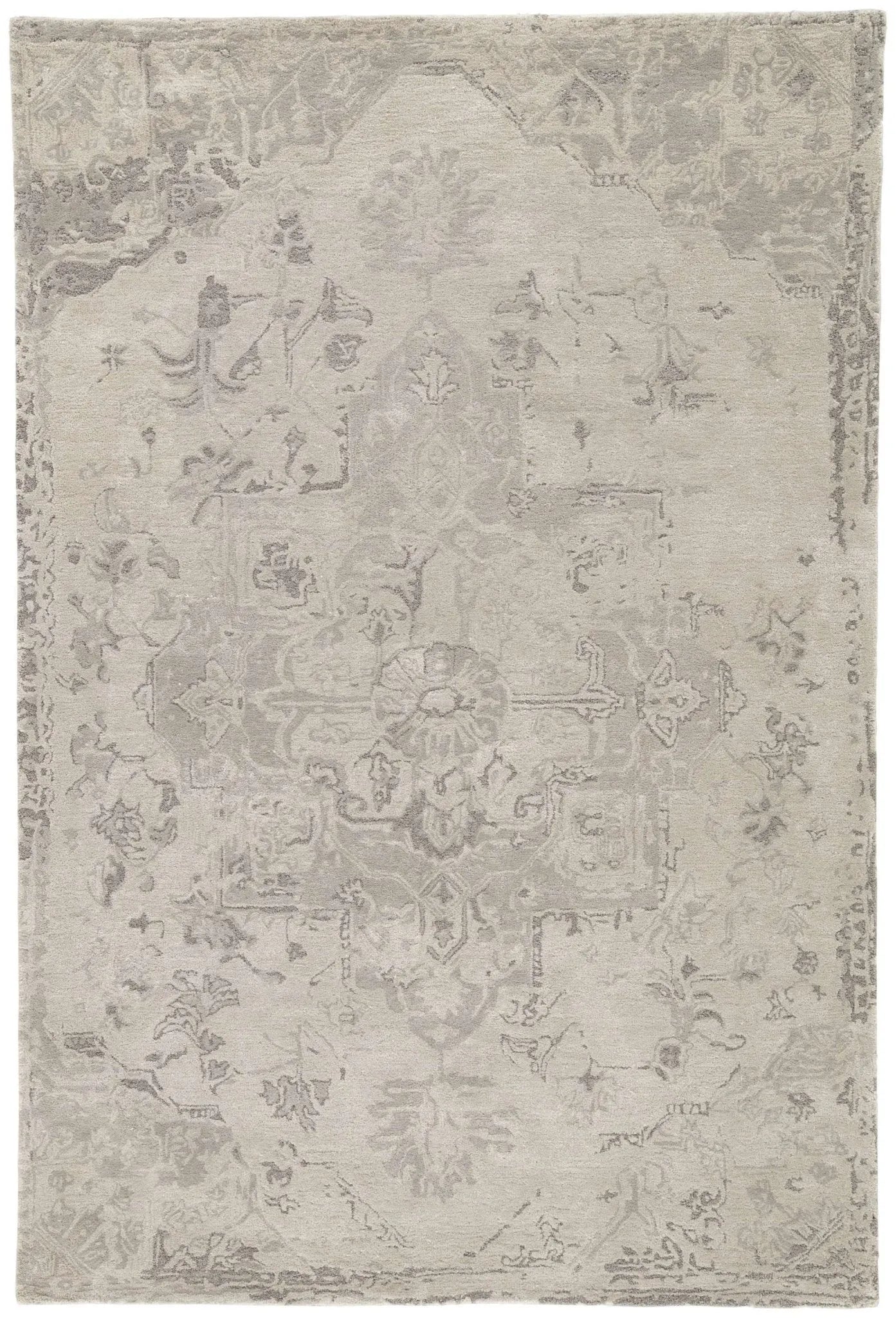 Citrine CIT02 Sasha Taupe / Gray Rug - Baconco