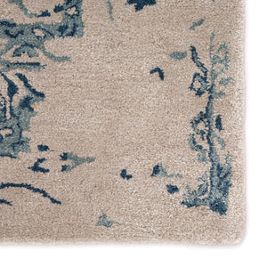 Citrine CIT06 Margate Light Gray/Blue Rug - Baconco