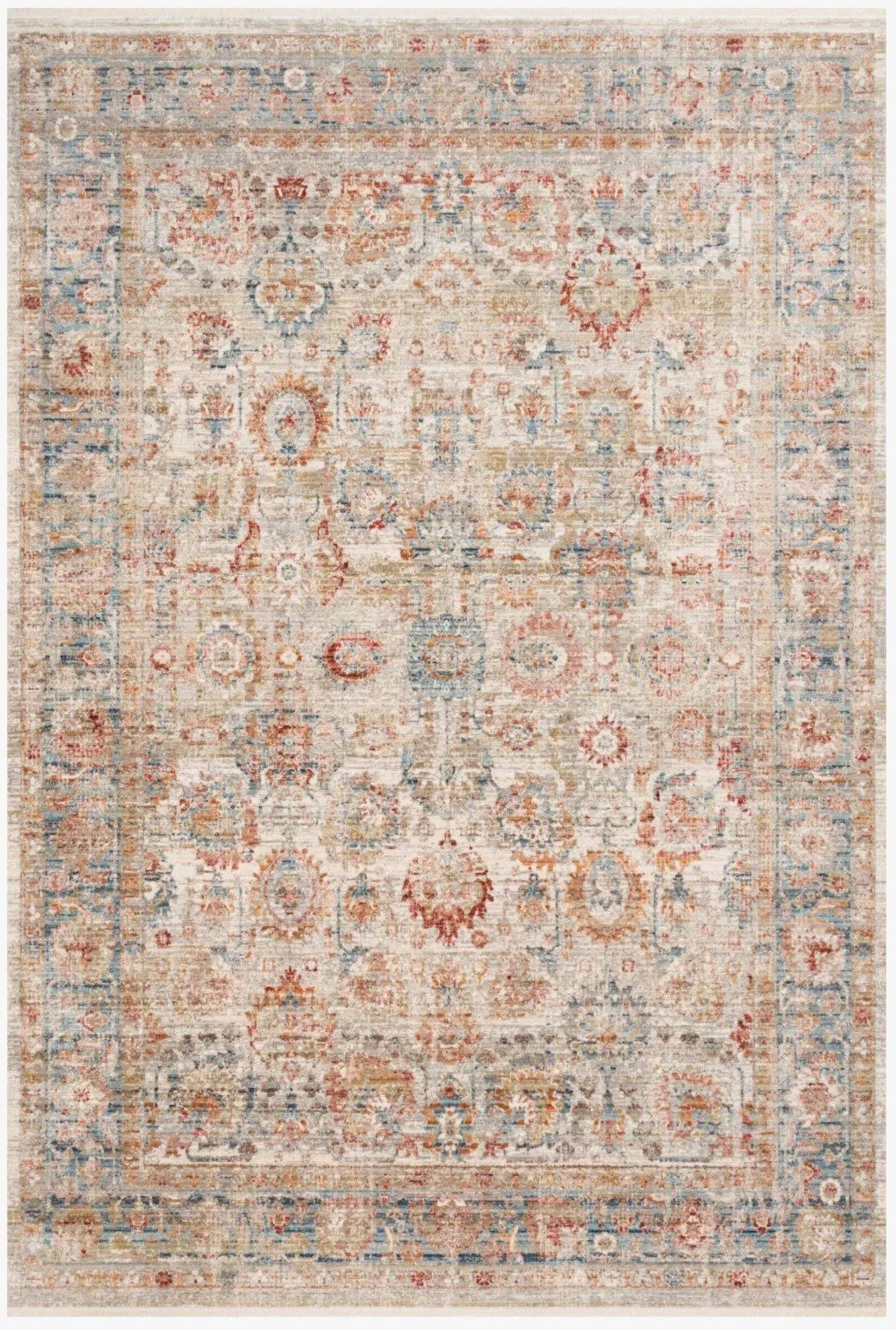 Claire CLE-02 Ivory/Ocean Rug - Baconco