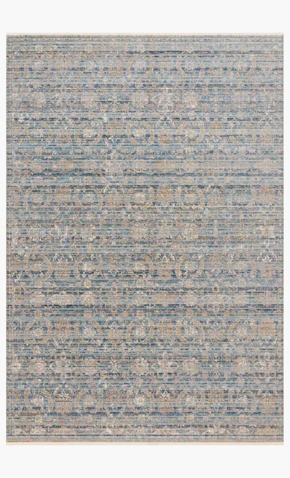 Claire CLE-03 Ocean/Gold Rug - Baconco