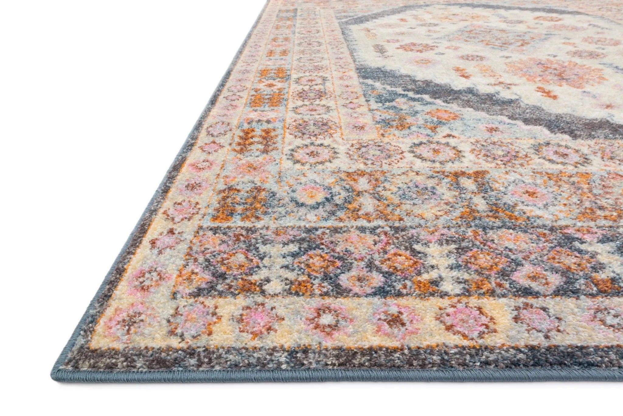 Clara CLA-07 Pebble/Fiesta Rug - Baconco