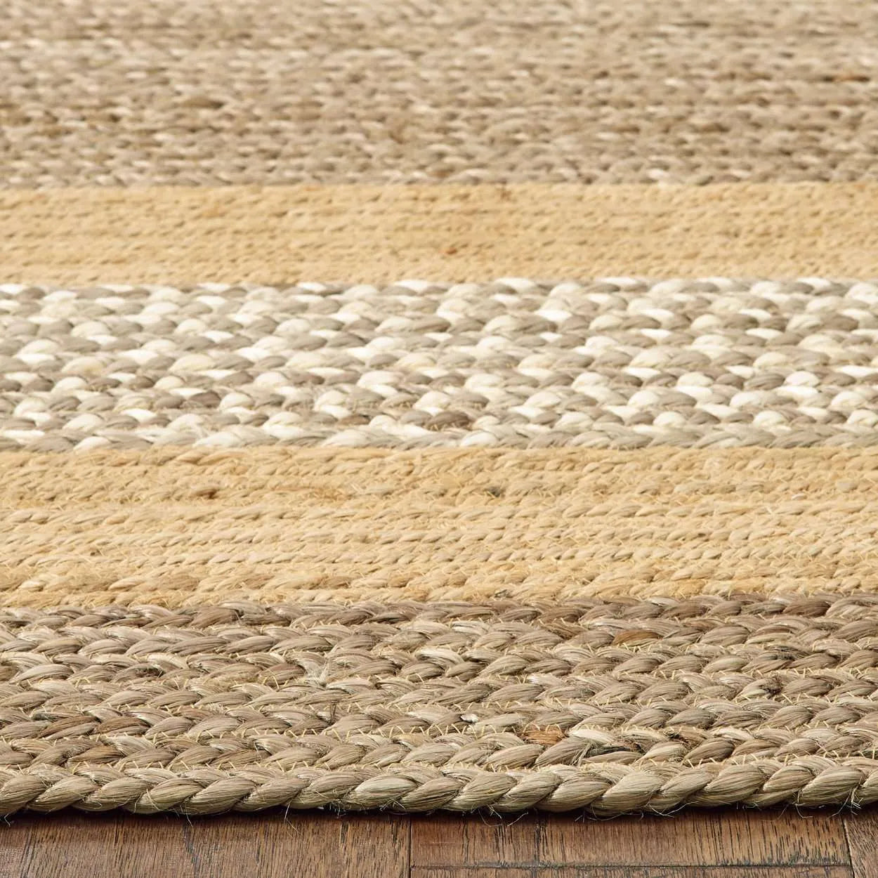 Classic Jute LR81206 Gray Natural Rug - Baconco