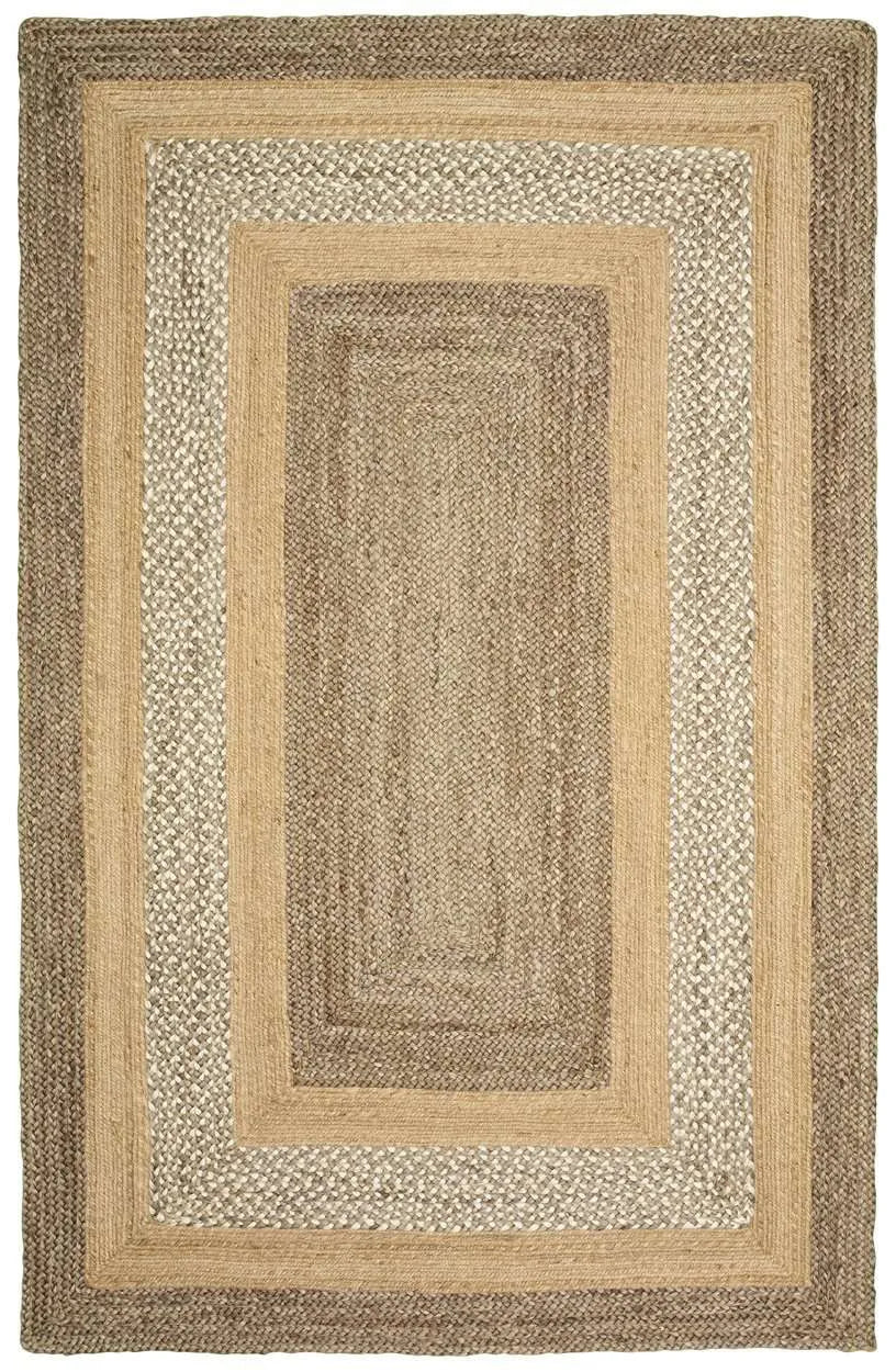 Classic Jute LR81206 Gray Natural Rug - Baconco