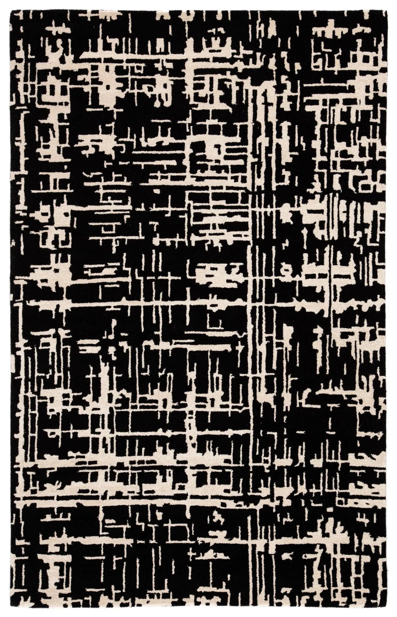 Clayton CLN16 Pals Black/Cream Rug - Baconco