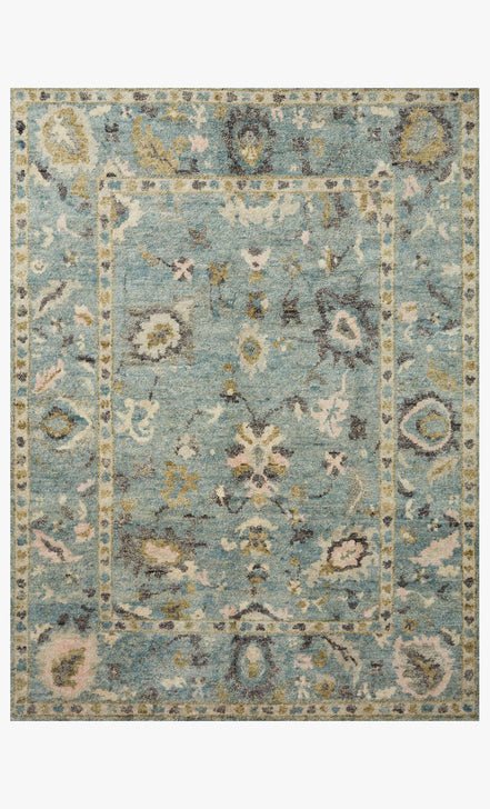 Clement CLM-04 Aqua/Multi Rug - Baconco