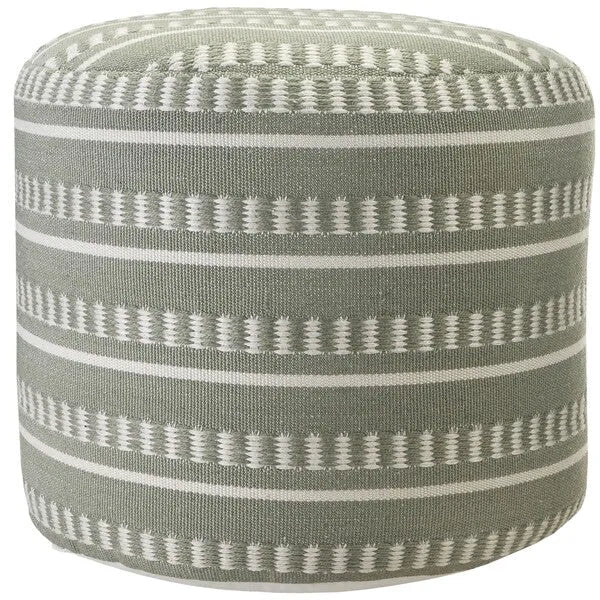 Clementine 34012GRN Green Pouf - Baconco