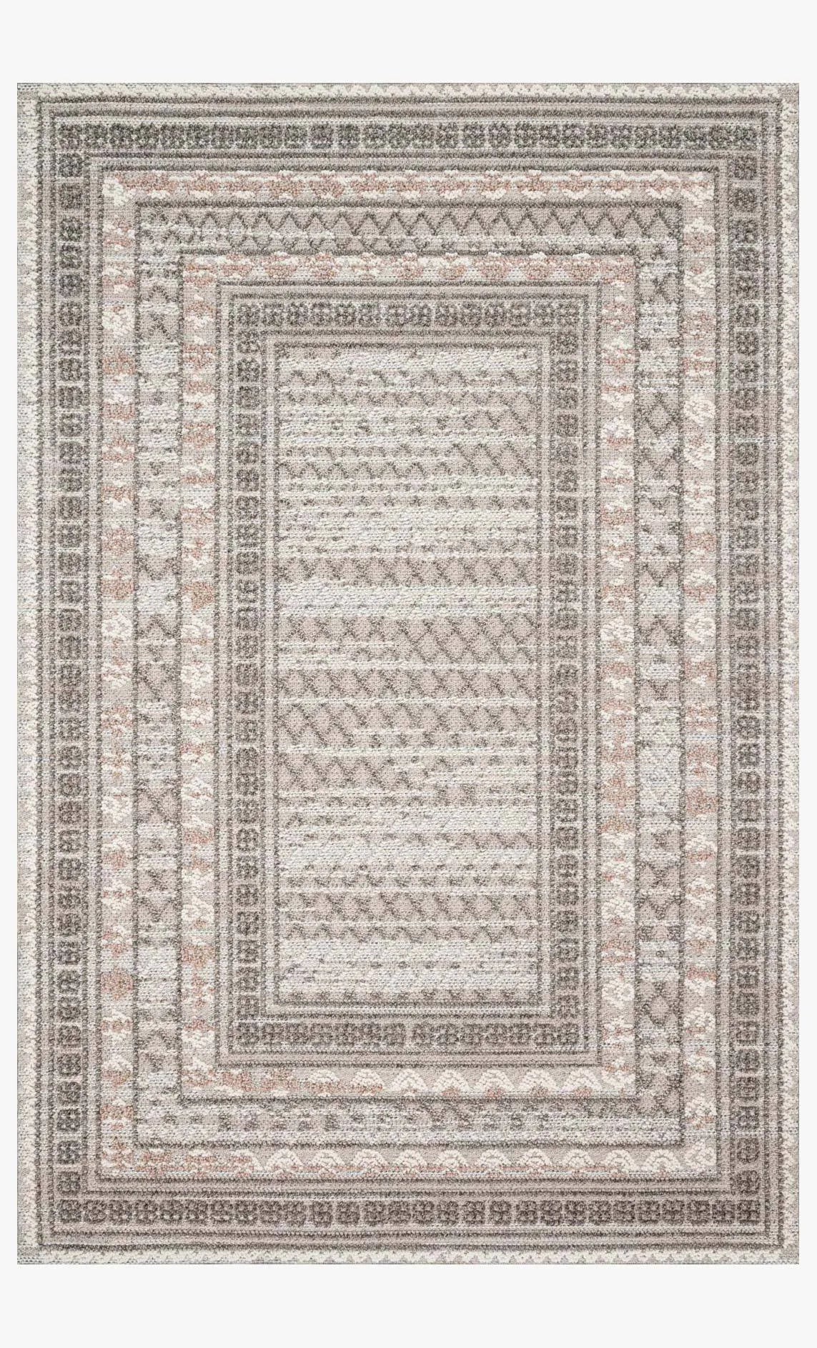 Cole COL-03 Grey/Multi Rug - Baconco